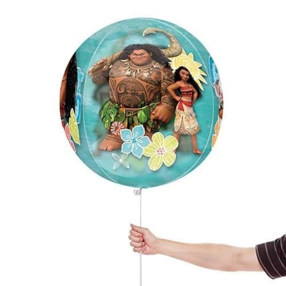 image 1 of Moana Disney Orbz Foil Helium Balloon 38cm / 15 in | Blue