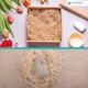 image 9 of 50gms Thick Natural Raffia Ribbon Bundles for Gift Wrapping