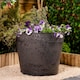 image 2 of Caesar 41cm Planter Marble Charcoal x 2 | Grey