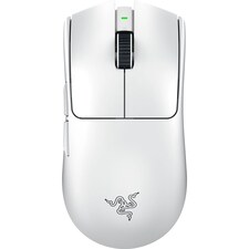 Viper V3 Pro Wireless Esports Gaming Mouse: Symmetrical, 54g Lightweight, 8K Polling, 35K DPI Optical Sensor, Gen3 Optical Switches, 8 Programmable Controls, 95 Hr Battery - White