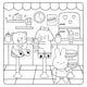 image 2 of Sunny Vibes Colouring Series - Happy Street
