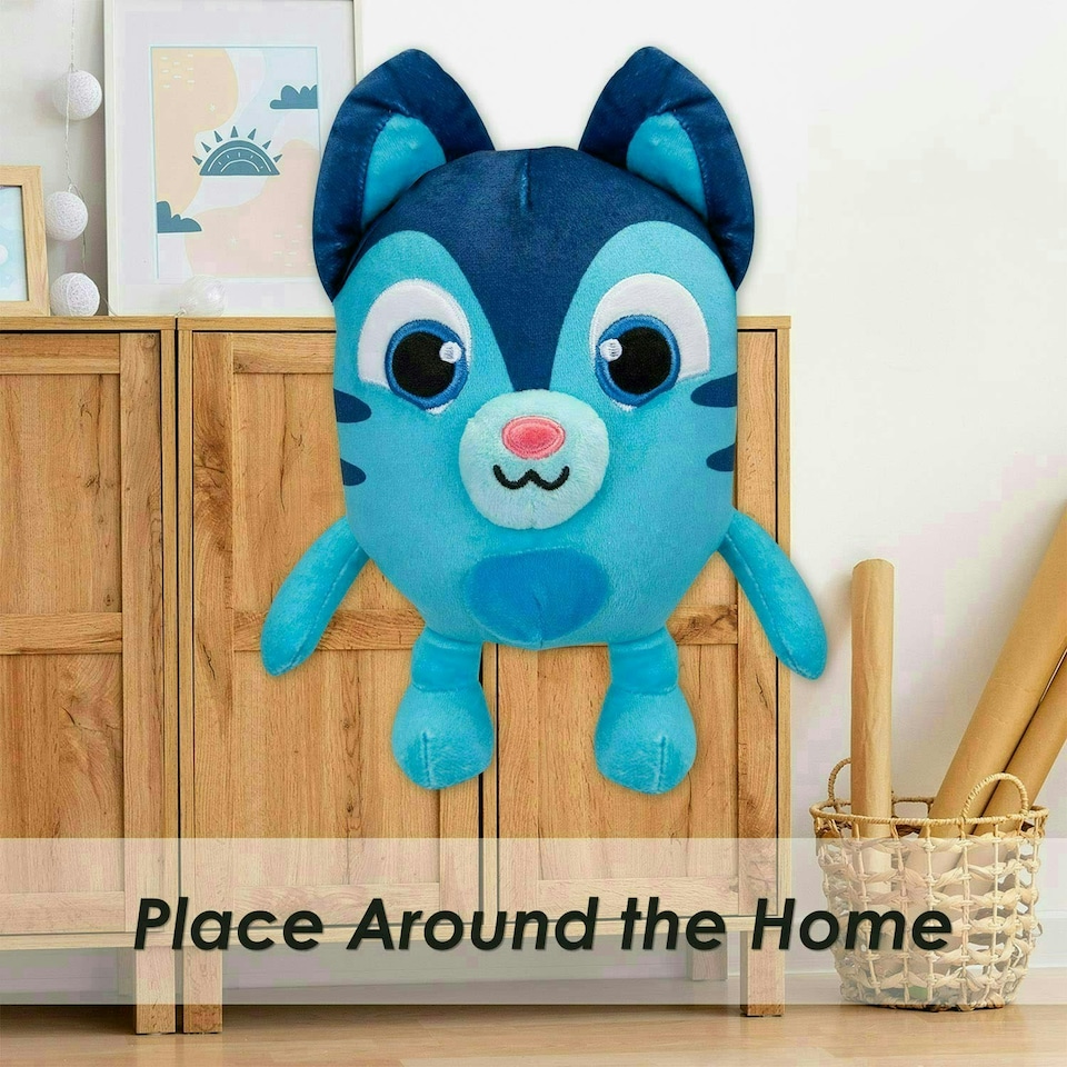 image 1 of Jet Pinata Smashlings Soft Toy Cute Plushie Huggable Cuddly 20cm Blue