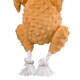 image 2 of House Of Paws Roast Turkey Christmas Rope Dog Toy - Brown/White - One Size