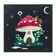 image 1 of Something Different Gnome Sweet Gnome Canvas Light Up Plaque - Black - One Size