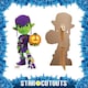image 2 of Green Goblin - Spidey and His Amazing Friends Marvel Disney Star Mini Cardboard Cutout 95cm
