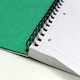 image 4 of Silvine A5 200 Page Wiro Bound Luxpad Notebook