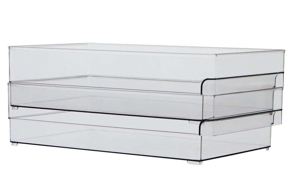 image 1 of Romm Large Set Of Two Fridge Storage Trays
