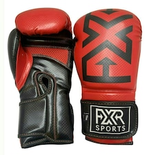 RED LEATHER BOXING GLOVES