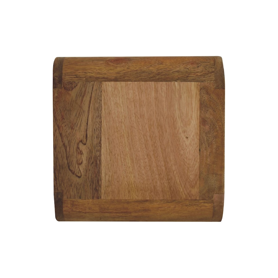 image 1 of Artisan Furniture Mini Curve Oakish Floating Bedside