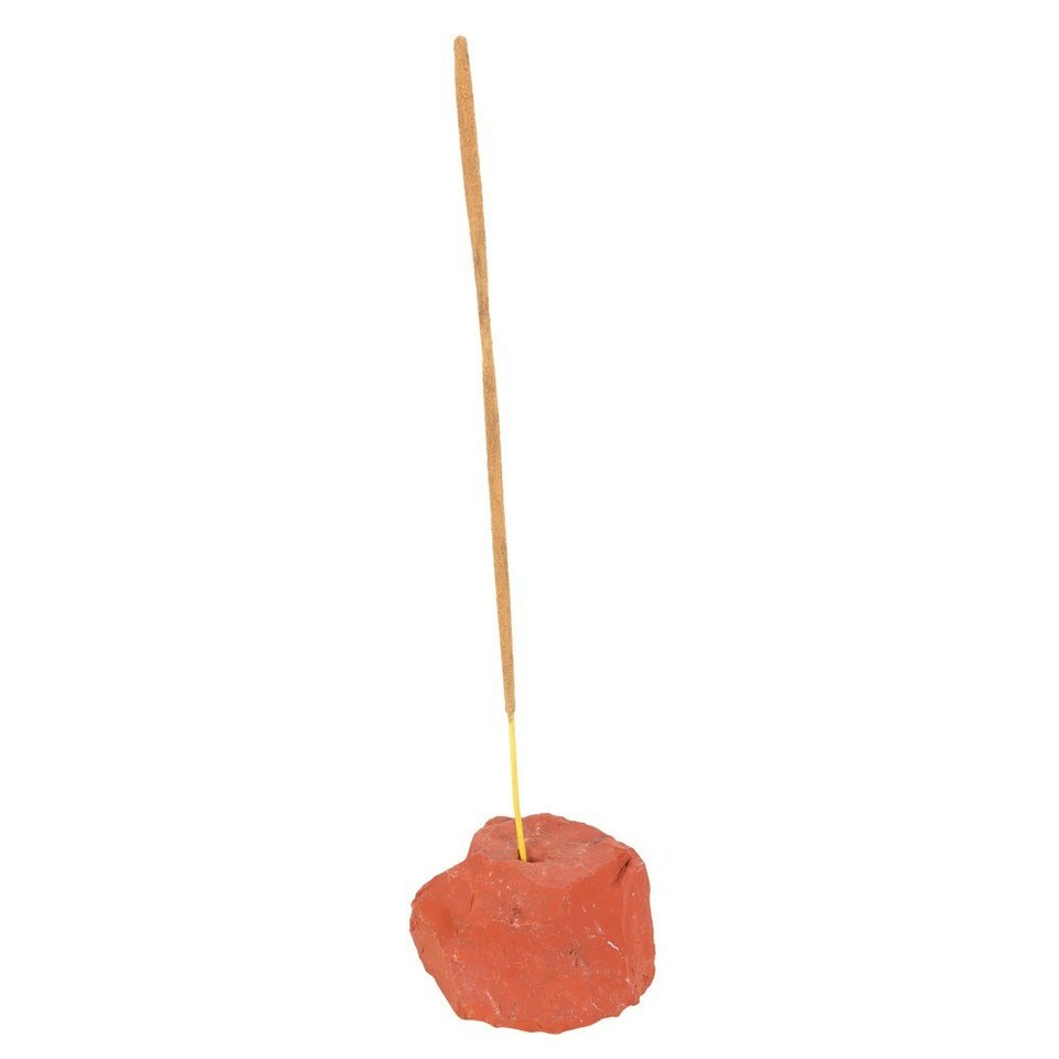 image 1 of Something Different Red Jasper Crystal Incense Stick Holder - Red - One Size