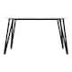 image 4 of Marlow & Avery Indoor Dining Set with 4 Chairs - White Marble - Emerald Green Velvet | Green | White Marble/Emerald Green | 5