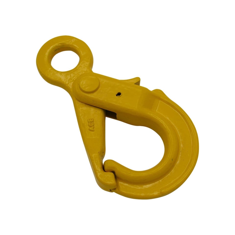 Eye Self Locking Hook Grade 80 22MM (G80 15 Ton Lifting Chain Sling Autolock)