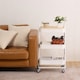 image 7 of Vonhaus Storage Trolley 3 Tier Bathroom & Kitchen Storage