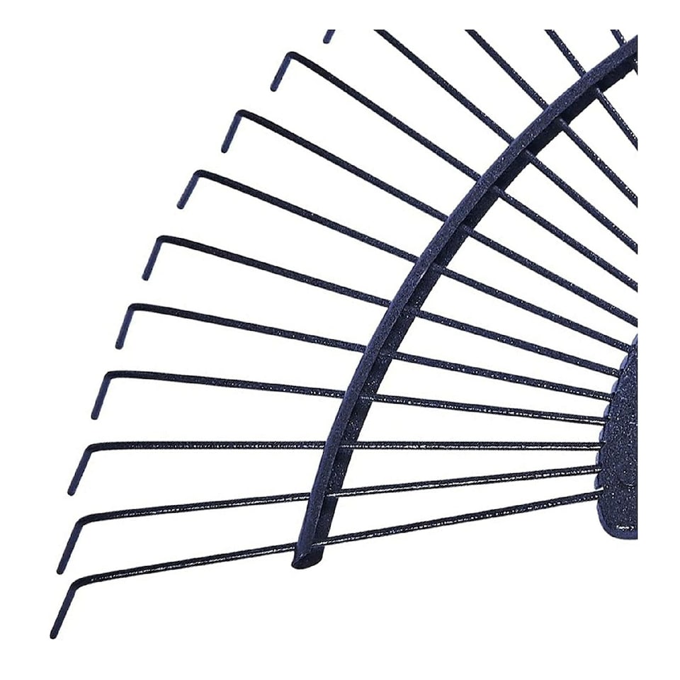 image 1 of 16 Tooth Lawn Rake Replacement Head Garden Tool Multi Purpose Cleaning