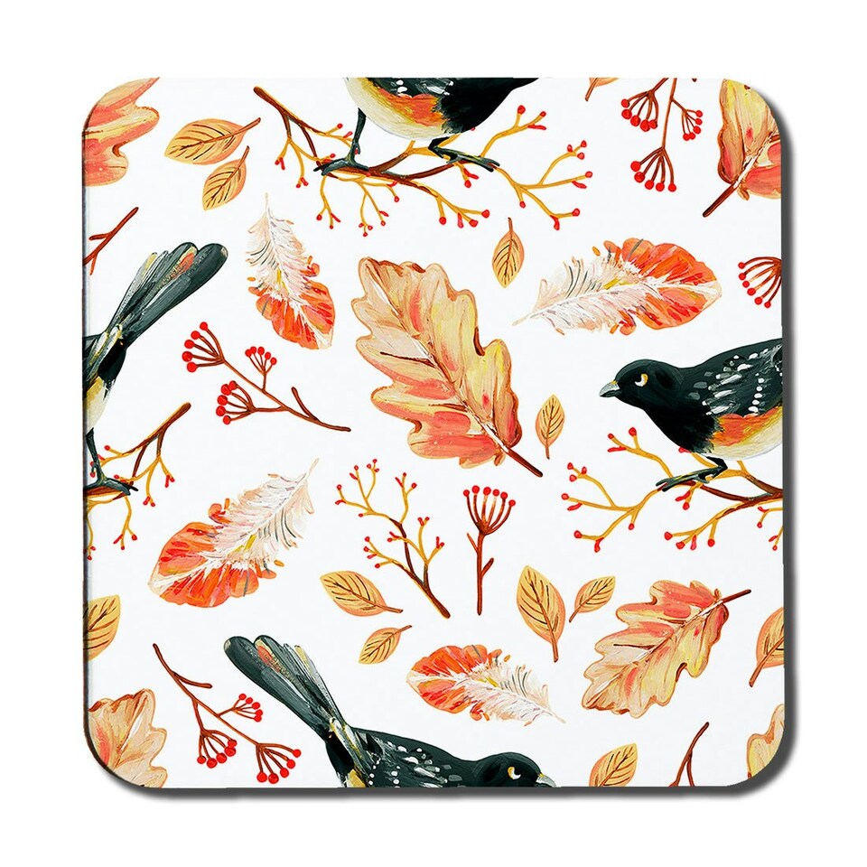 image 1 of Autumn Floral Collection (Coaster)