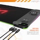 image 2 of Venom RGB Gaming Desk Mat with Wireless Charging