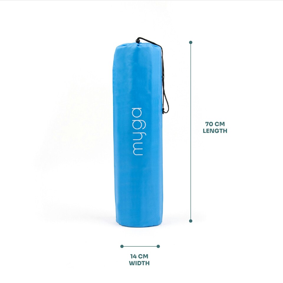 image 1 of Myga Blue Yoga mat bag