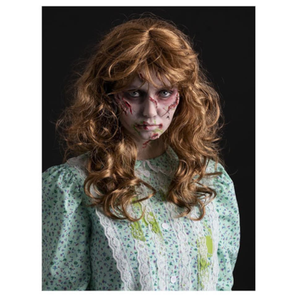 image 1 of Regan The Exorcist Strawberry Blonde Wavy Hair Wig