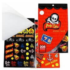 Skull And Crossbones Sticker Book Set - Multicoloured - One Size