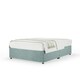 image 1 of Duckegg Linen No Drawer Divan Base Single