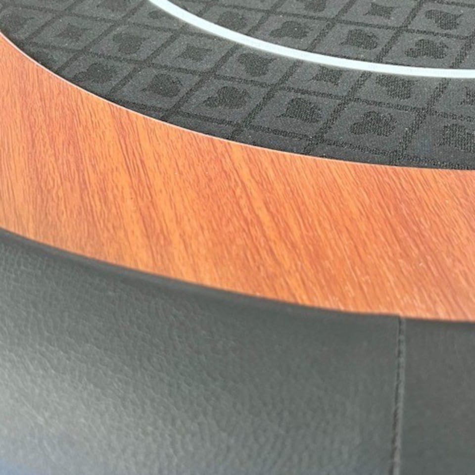 image 1 of Redtooth Poker Professional Folding Black Speed Cloth Poker Table Top For 8 Players