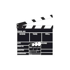 Movie Clapperboard Lifesize Cardboard Cutout 103cm