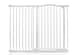 image 1 of Safetots Extra Tall Curved Top Safety Gate, 116cm - 125cm, Matt White, Extra Tall 100cm in Height, Pressure Fit Stair Gate, Baby Gate for Doors Hallways and Spaces, Safety Barrier, Easy Installation