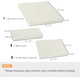 image 7 of Outsunny 3PCs Rattan Garden Seat Cushions Pads for Patio Furniture, Grey 