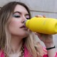image 5 of Asobu Orb Stainless Steel Insulated Water Bottle Yellow 400ml