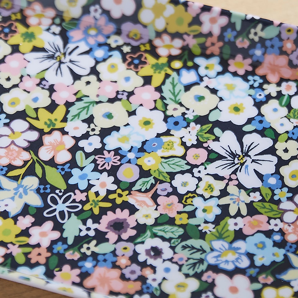 image 1 of Ulster Weavers Confetti Floral Tray - Scatter Multi