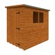 image 1 of 7ft x 5ft (2050mm x 1450mm) Horsforth Shiplap Lean-to Pent Shed with 2 Windows (12mm Tongue and Groove Floor and Roof)