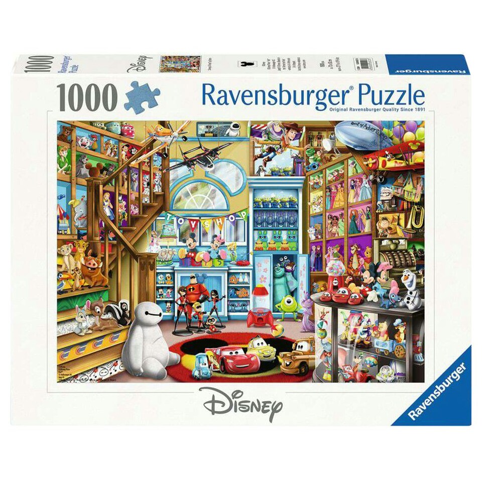 image 1 of Ravensburger Disney Pixar Toy Store 1000 Piece Puzzle Ages 12+