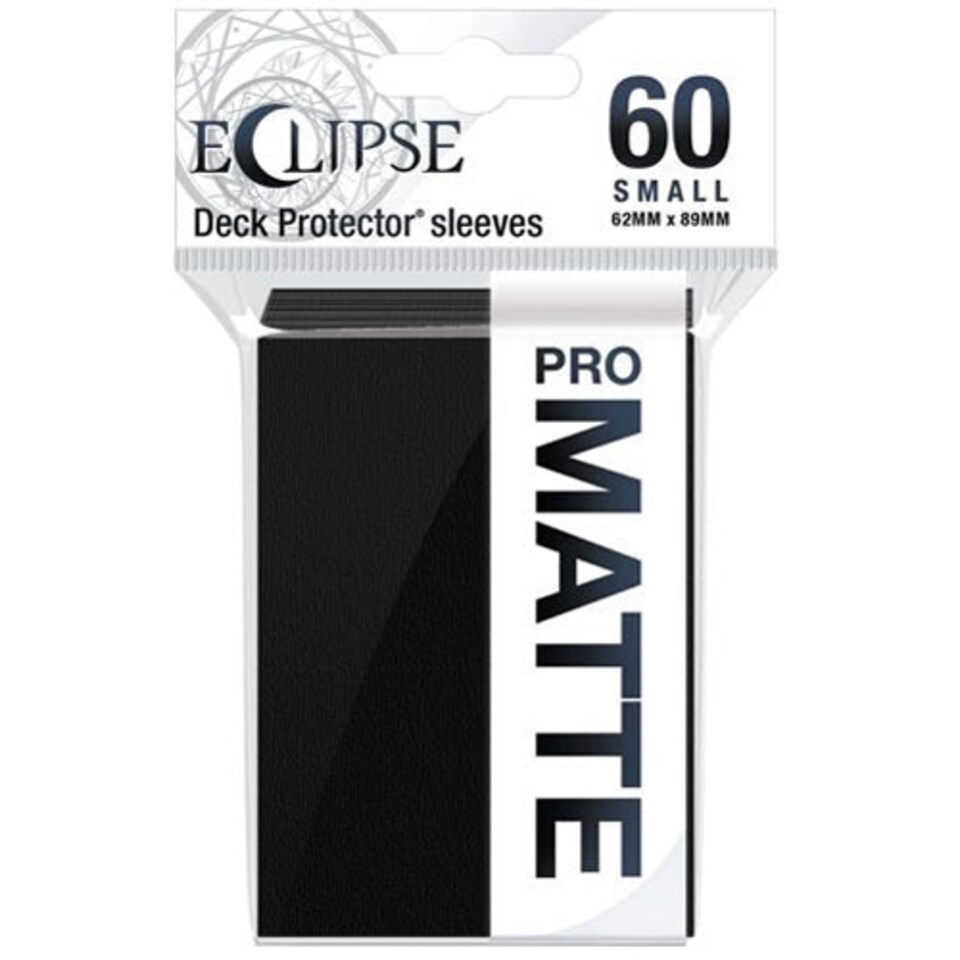 Ultra PRO - Eclipse Matte Small Sleeves (60) - Jet Black