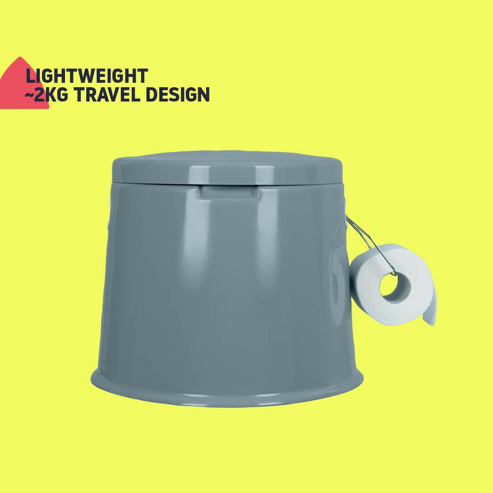 image 1 of Portable Camping Toilet