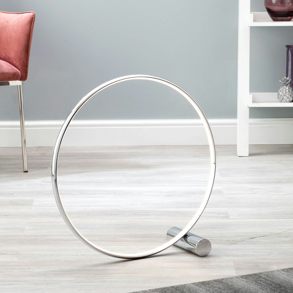 image 1 of BHS Brookby Floor Lamp, Satin Brass