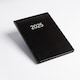 image 4 of 2027 Diary A5 Week to View - Hardback Planner Organiser with Ribbon Bookmark - Weekly Appointment Journal Notebook (Black) | Black | Black