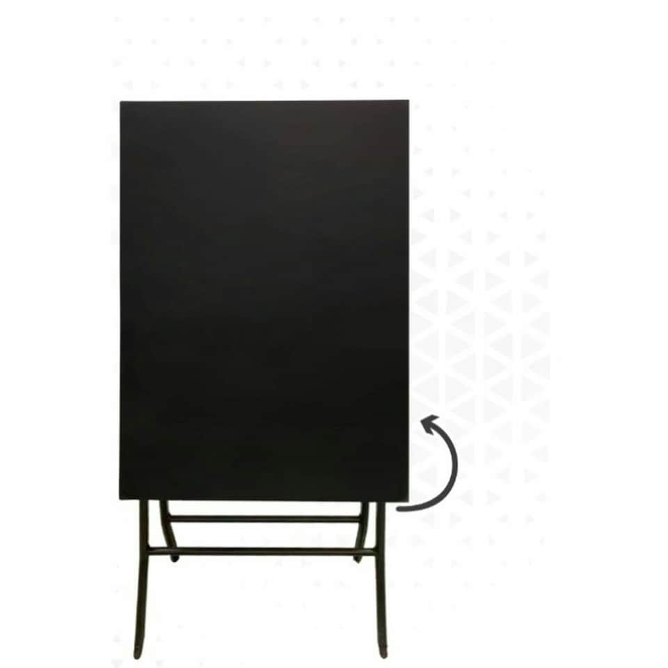 image 1 of Folding Table Aktive Squared Steel 70 x 50 x 70 cm