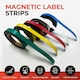 image 2 of 10m White Magnetic Strip Roll with Dry Wipe Clean Finish
