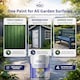 image 3 of HQC Shed & Fence Paint - Best Weatherproof Wood Protection - White - 5L