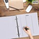 image 6 of ARPAN Large 3-Ring Binder Photo Album Holds 500 Photos 6x4" (10x15cm) – Slip In Pocket Picture Album for Wedding, Baby, Birthday, Family & Travel Memories