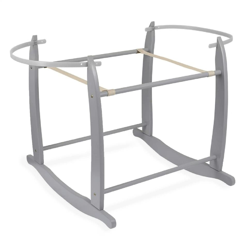 Clair de Lune Deluxe Wooden Rocking Stand - Grey