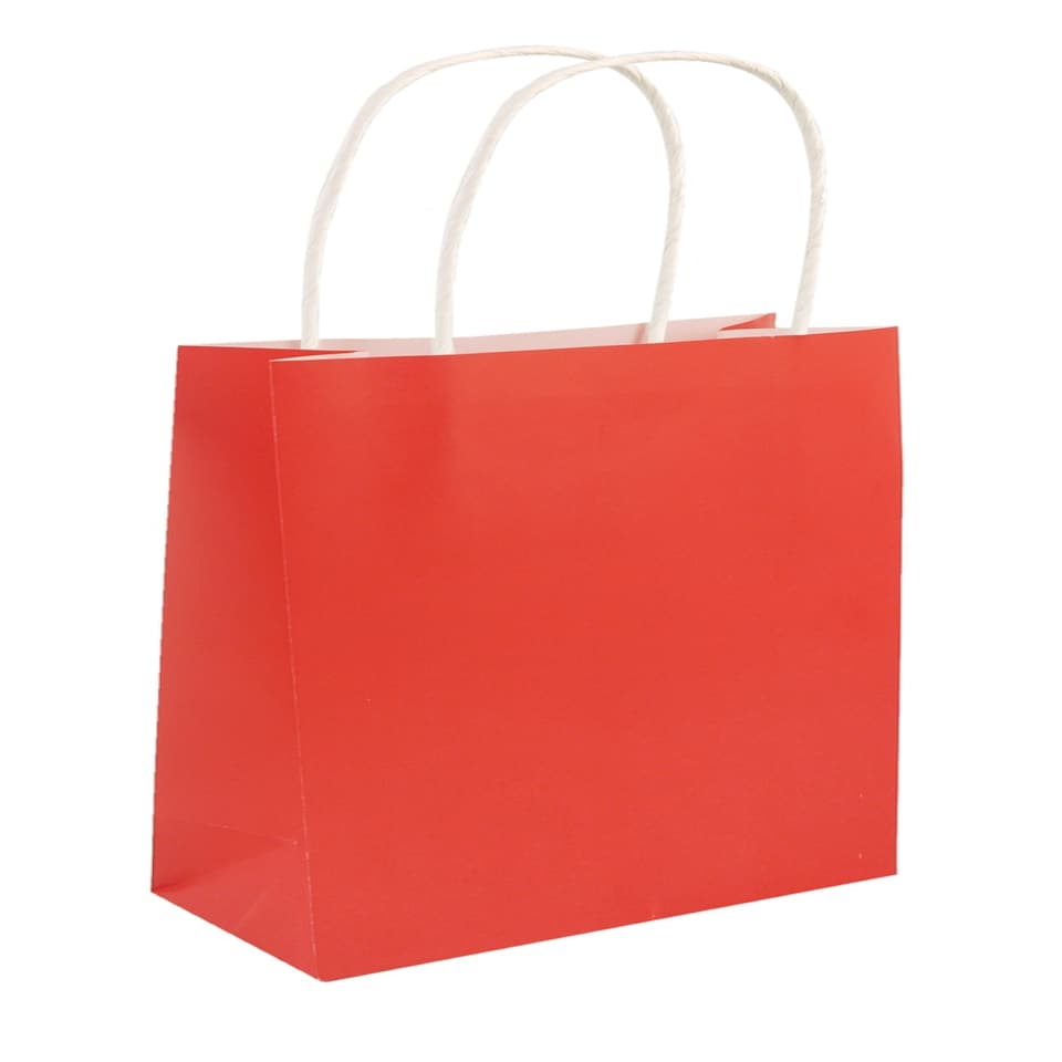 image 1 of Red Bag with Handle