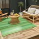 image 5 of The Rugs Rainbow Collection Reversible Weatherproof Outdoor Garden Patio Rug Striped | 1020