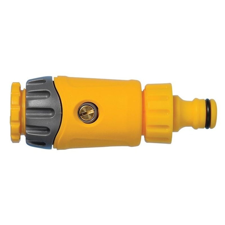 image 1 of Hozelock 2181 Non-return Valve Tap Connector 1/2 - 5/8in Bsp - Multi Colour - One Size | Multi | One Size