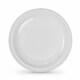 image 3 of Set of reusable plates Algon Circular White Plastic 22 x 22 x 1,5 cm (6 Units) N/A