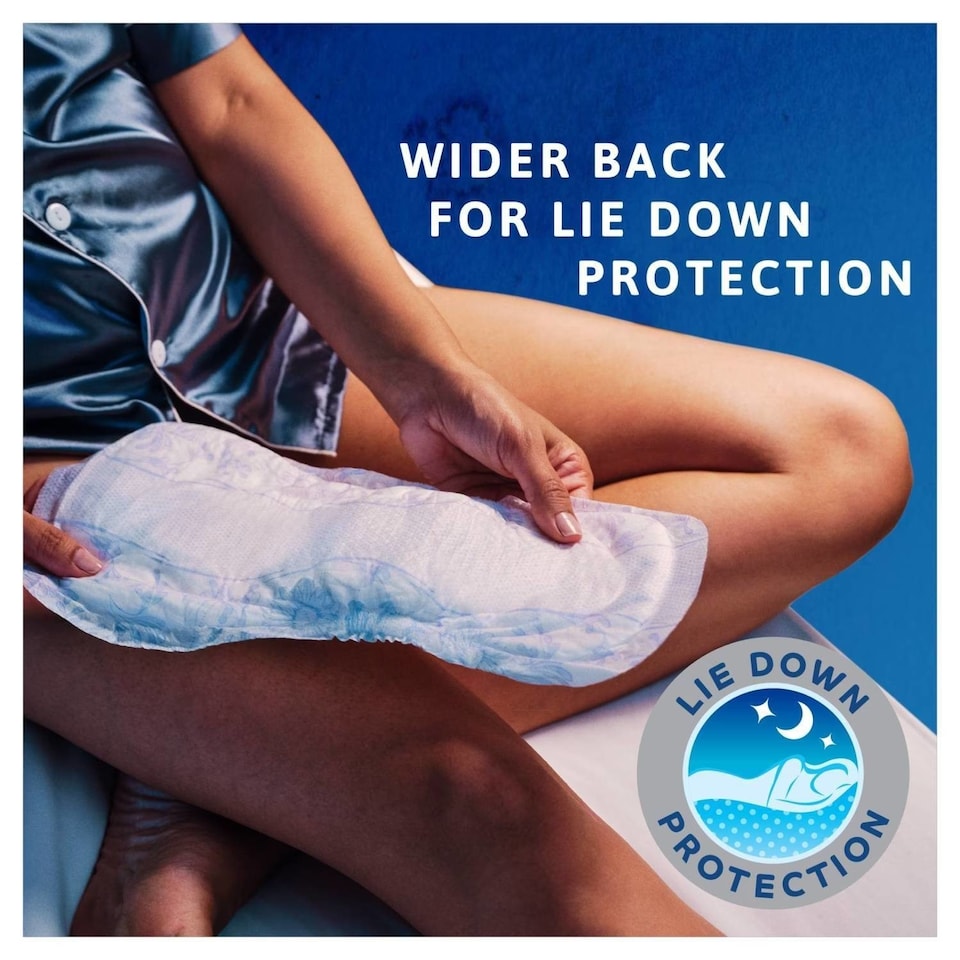 image 1 of TENA Discreet Maxi Night Incontinence Pads 96 Pack