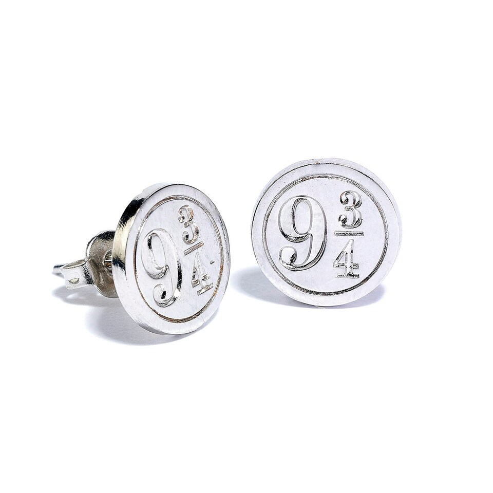 image 1 of Harry Potter Stud Earring Set Snitch/ Deathly Hallows/ Platform 9 3/4- WE0104
