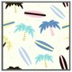 image 3 of Surf boards & palm trees (Picutre Frame) Brown | XL