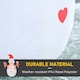 image 5 of HOMCOM Christmas Inflatable Snowman, Rotating Lighted Indoor Outdoor  Decoration