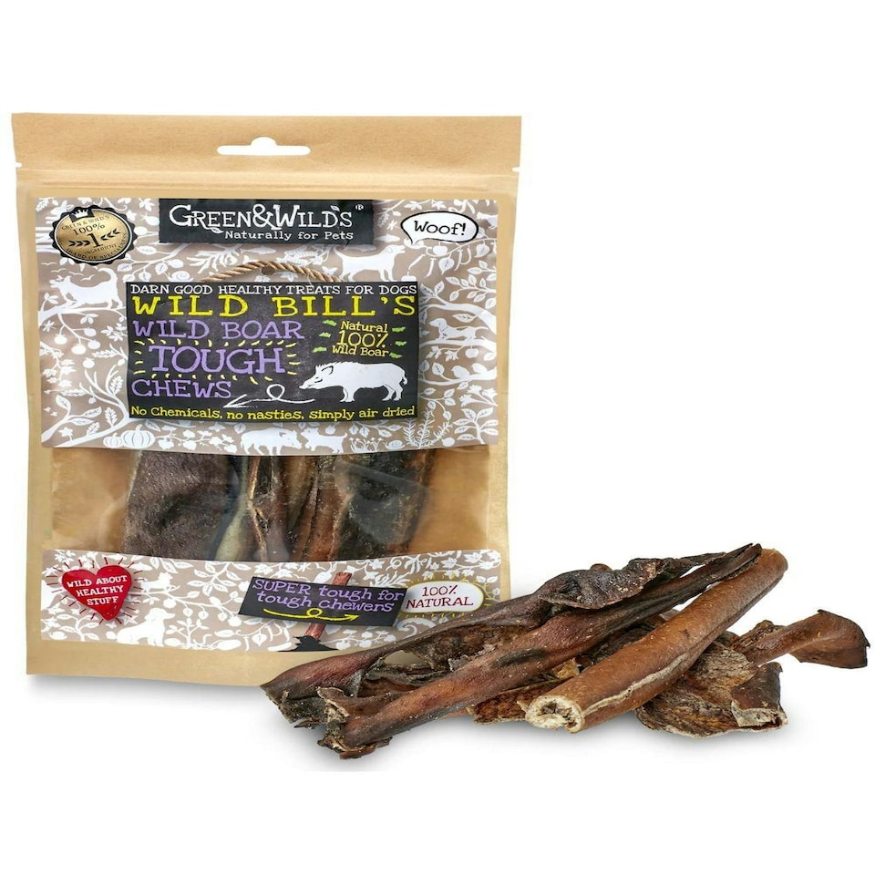 Green & Wilds Wild Boar Tough Chew 160g